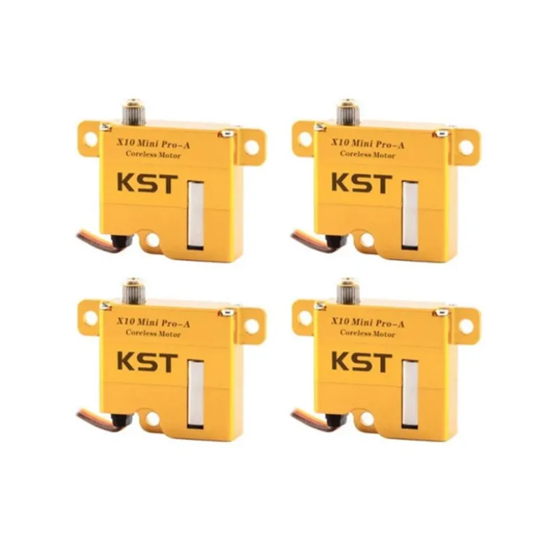 Pack 4 servos - Servo aile KST X10 MINI PRO-A ( 20g, 8kg.cm, 0,08/60°)