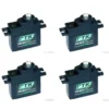 Pack 4 x Servo Pro-Tronik Numérique 8482 MG-D (dimensions du HS-81/82)