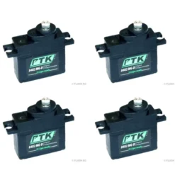Pack 4 x Servo Pro-Tronik Numérique 8482 MG-D (dimensions du HS-81/82)