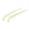 Paire pales repliables 13x6' pied 8mm/ axe 3mm (plastique blanc)