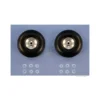 Paire roues ballon Ø89x32mm (moyeu alu)