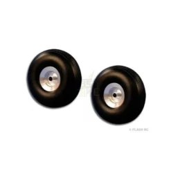Paire roues ballon Ø102x36mm (moyeu alu)