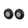 Paire roues NoNa Ø130x43 mm + roulements
