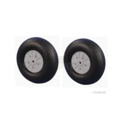 Paire roues NoNa Ø130x43 mm + roulements