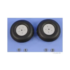 Paire roues NoNa Ø150x45mm + roulements