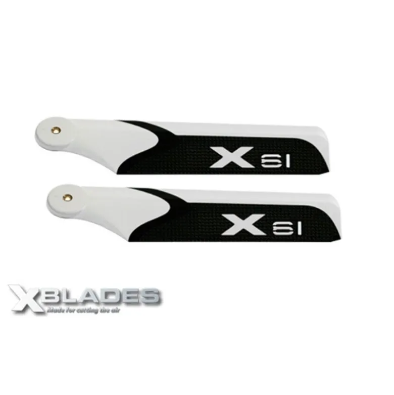 Pales Anti-couple XBlades 61 pour T-REX 450 PRO/DFC/Plus/Sport/V2 Align