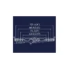 Palonnier ALU Double 102MM 25T Bleu BLUE BIRD