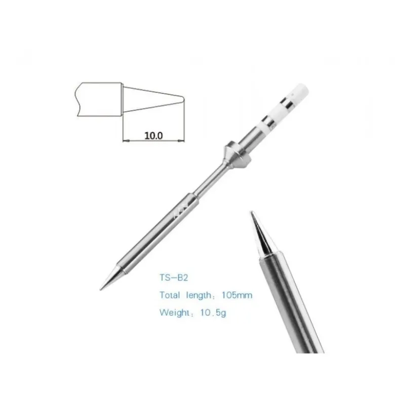 Panne en pointe 10mm (TS-B2) pour fer à souder TS100/SQ-001