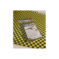 Papier de finition Deluxe Materials Eze Tissue - Motif Jaune et Noir à Damier