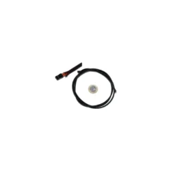 Passe cable noir tressé 1-5mm, 1m