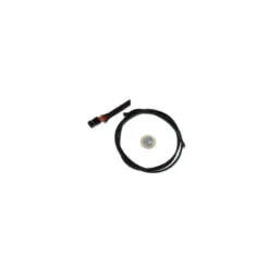 Passe cable noir tressé 3-9mm, 1m