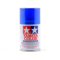 Peinture aérosol 100ml pour LEXAN Tamiya PS38 bleu translucide
