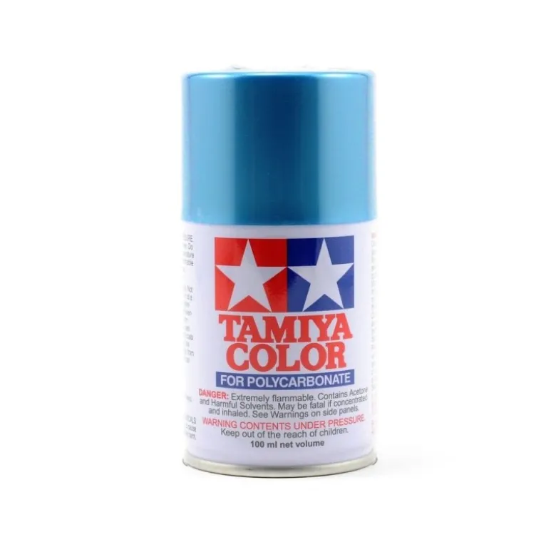 Peinture aérosol 100ml pour LEXAN Tamiya PS49 bleu métal