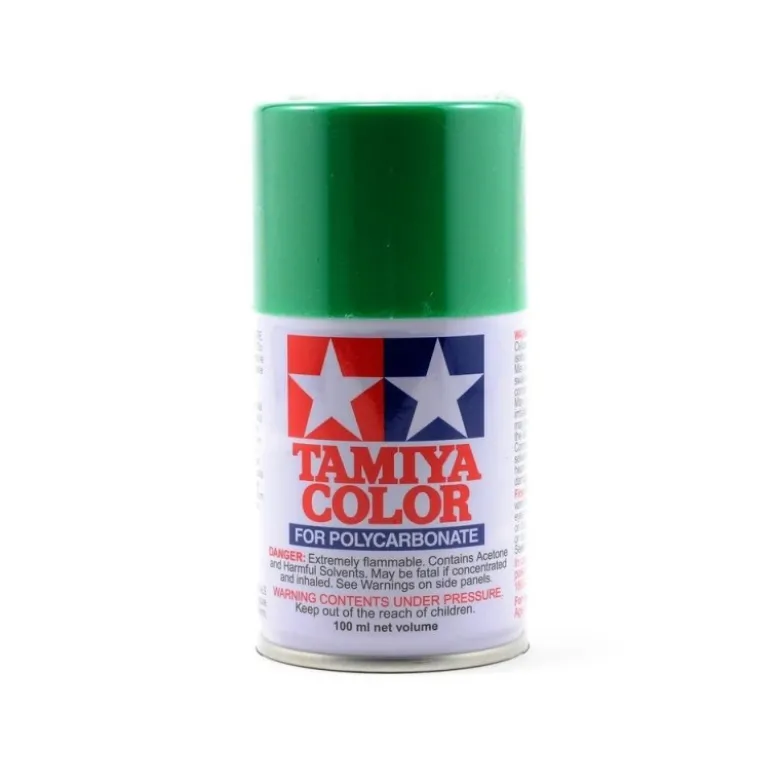 Peinture aérosol 100ml pour LEXAN Tamiya PS25 Vert brillant