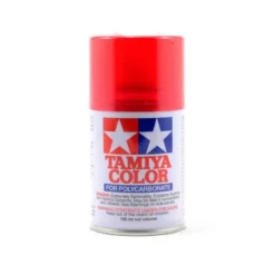 Peinture aérosol 100ml pour LEXAN Tamiya PS37 rouge translucide