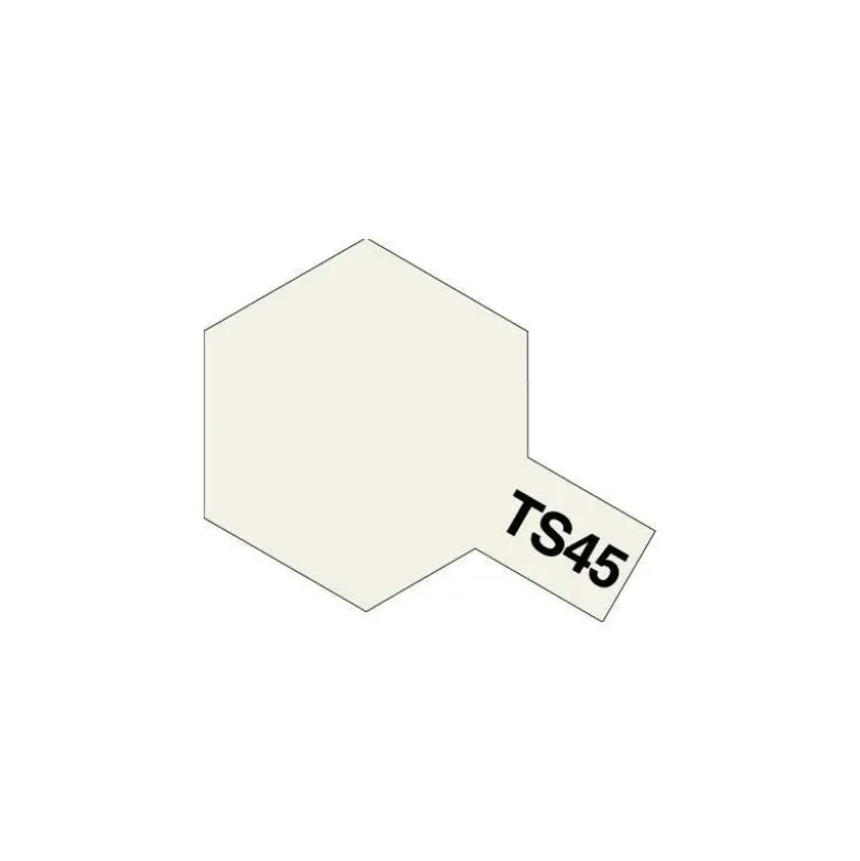 PEINTURE TAMIYA TS45 BLANC NACRE