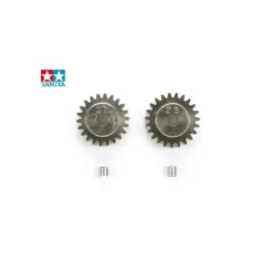 Pignons moteur Tamiya 22T/23T Module 0,6 - 50357