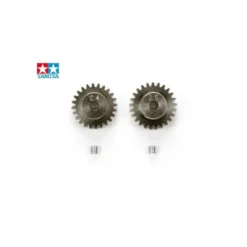Pignons moteur Tamiya 24T/25T Module 0,6 - 50477