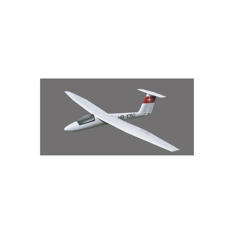 Pilatus B4 ARF 3.0m BLANC - Royal Model (ailes styro coffrés)