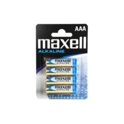 Piles alcaline LR03 (AAA) MAXELL - Blister de 4