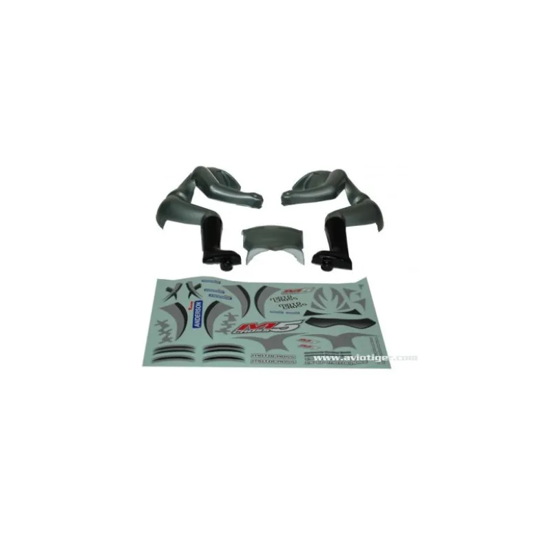 PILOTE ARGENT + DECO M5