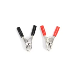 Pinces crocodile 15A (2x) - pour fiches banane 4mm
