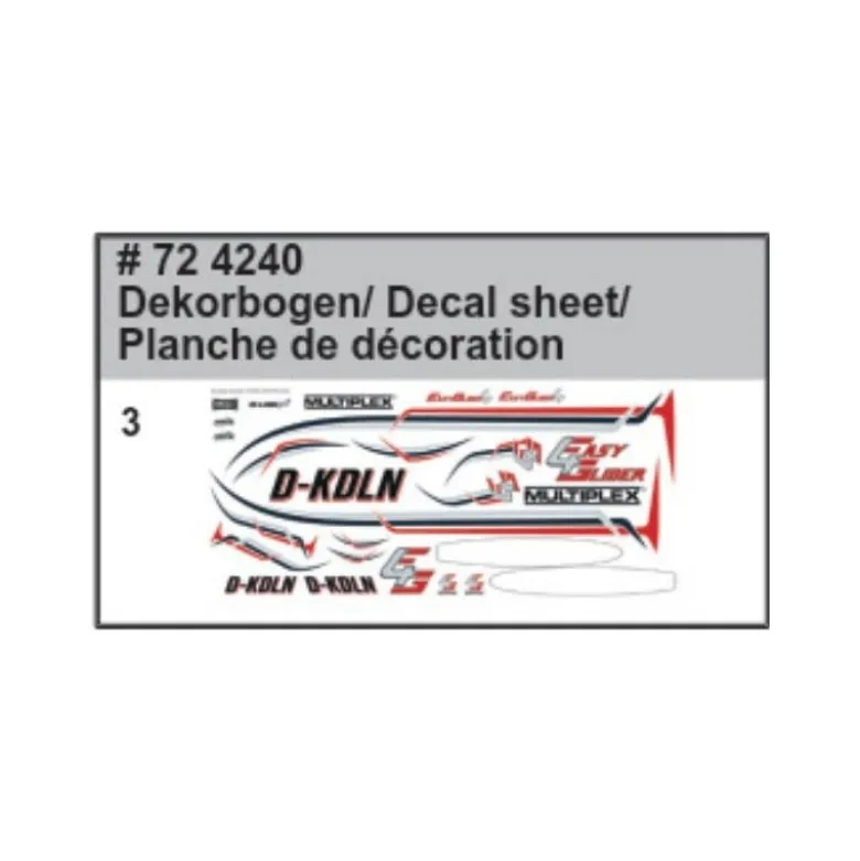 Planche de décoration EasyGlider4