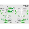 Planche de décoration FunCub NG vert A und B Multiplex