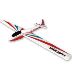 Planeur Bergfalke Rouge ARF Ailes/emp recouverts env.2.00m Hacker model