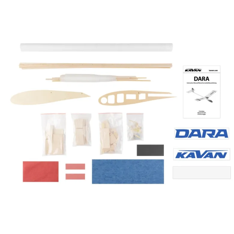 Planeur Kavan DARA A1 (F1H) 1200mm Kit