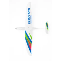 Planeur Vortrix "Mini" glider Topmodel Blanc, Vert, Bleu Rose, env. 1m