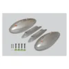 Plastic External Tank For Mustang P51 Size 50-61cc