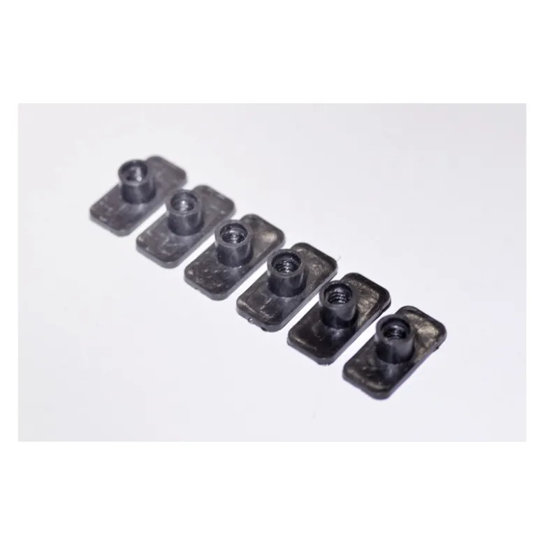 Plastic Nut 6mm (6 pcs)
