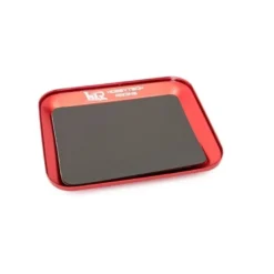 Plateau magnétique en aluminium Rouge Métal 119X101mm - Hobbytech