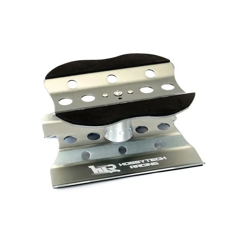 Plateau tournant Alu Gris Métal - Hobbytech