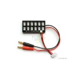 Platine de charge jusqu'à 12 batteries 1S Prise type MCX et MCPX