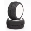 Pneus TZO G-ONE Buggy 1/10 arrière monté/collé SOFT (paire)