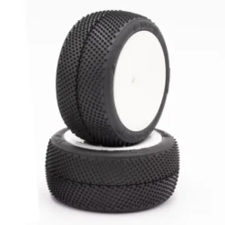Pneus TZO G-ONE Buggy 1/10 arrière monté/collé SOFT (paire)