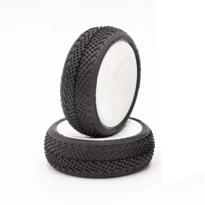 Pneus TZO G-ONE Buggy 1/10 avant 2/4 monté/collé SOFT (paire)