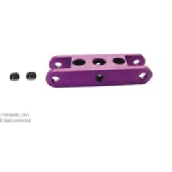 PORTE PALES ALU EN H Ø5mm