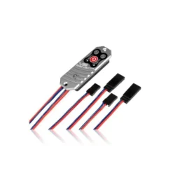 PowerBox Double alimentation régulée Sensor V3, 6.0/7.8V - prises JR/JR