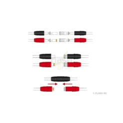 Prise AS150 anti-étincelles M/F (2 paires)