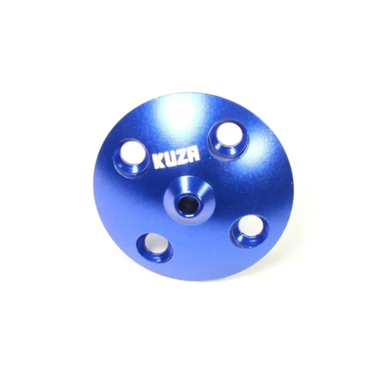 Prise d'air / trop plein alu CNC bleu KUZA