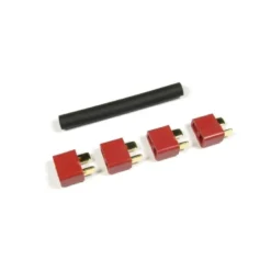 Prise Deans femelle (4 pcs) + gaine thermo
