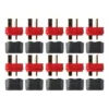 Prise Deans Male avec capuchon (10 pcs)