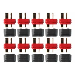 Prise Deans Male avec capuchon (10 pcs)