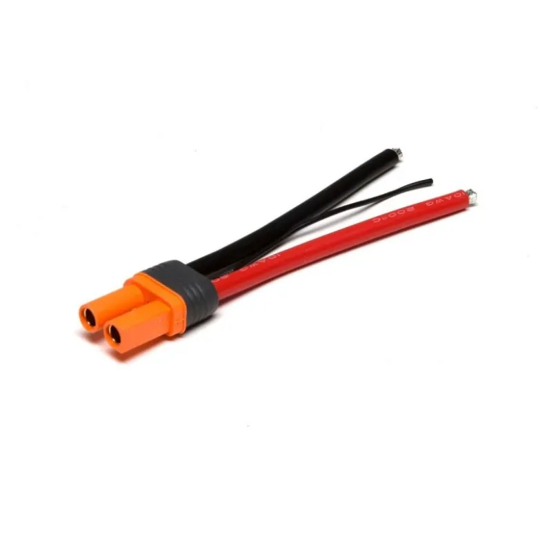 Prise IC5 femelle Spektrum sur cable 10cm 10AWG