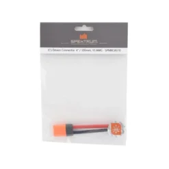 Prise IC5 male Spektrum sur cable 10cm 10AWG