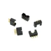 Prise MPX 6 pins noires male (5 pcs) - Emcotec