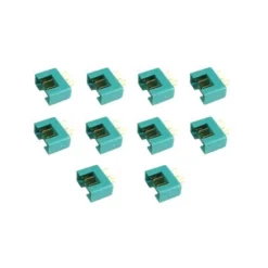 Prise MPX 6 pins verte male (10pcs) Beez2B
